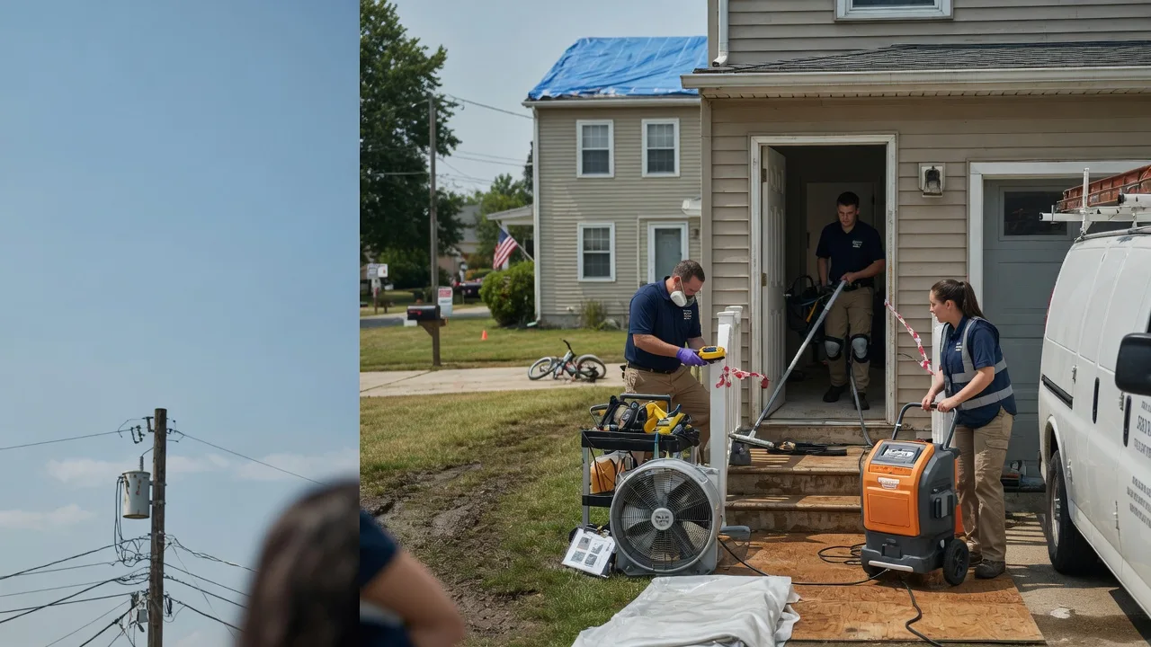 Water Damage Repair in Mingus, TX near me